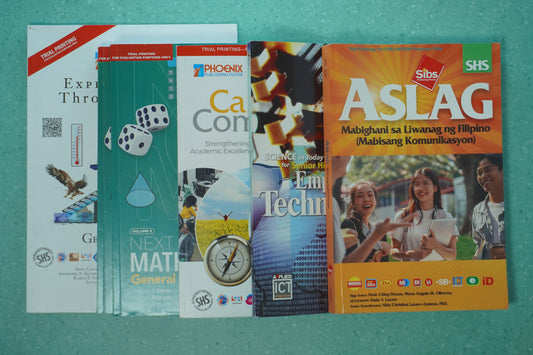 Senior High School Grade 11 Textbook Bundle (6 Books Set)